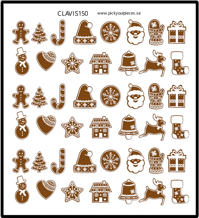 Stickers Gingerbread