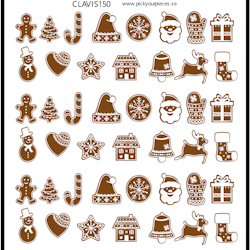 Stickers Gingerbread