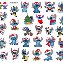 Watersticker - Christmas Stitch