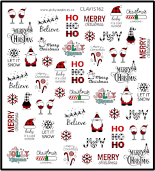 Stickers Christmas Words
