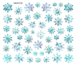 Watersticker -  Snowflakes Ice