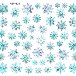 Watersticker -  Snowflakes Ice