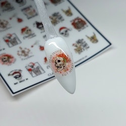 Stickers Skeleton Christmas