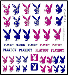 Stickers Playboy Pink/Blue