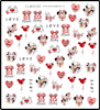 Stickers Valentine Mimmi & Musse