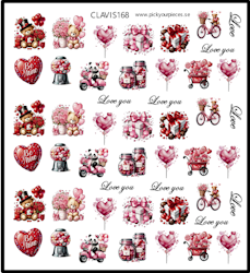Stickers Love Valentine