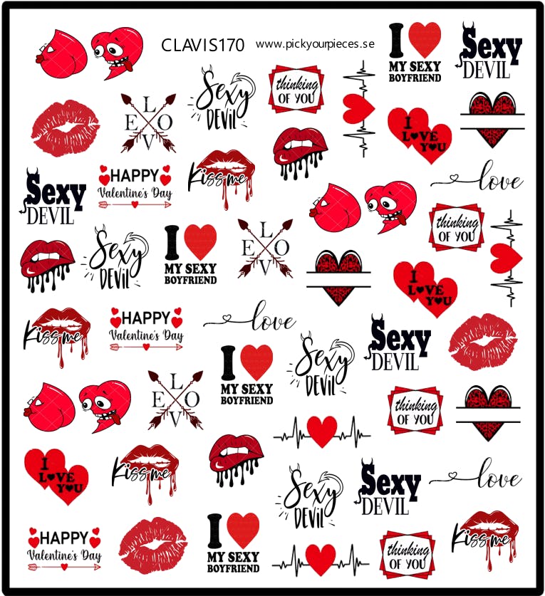 Stickers Sexy Valentine