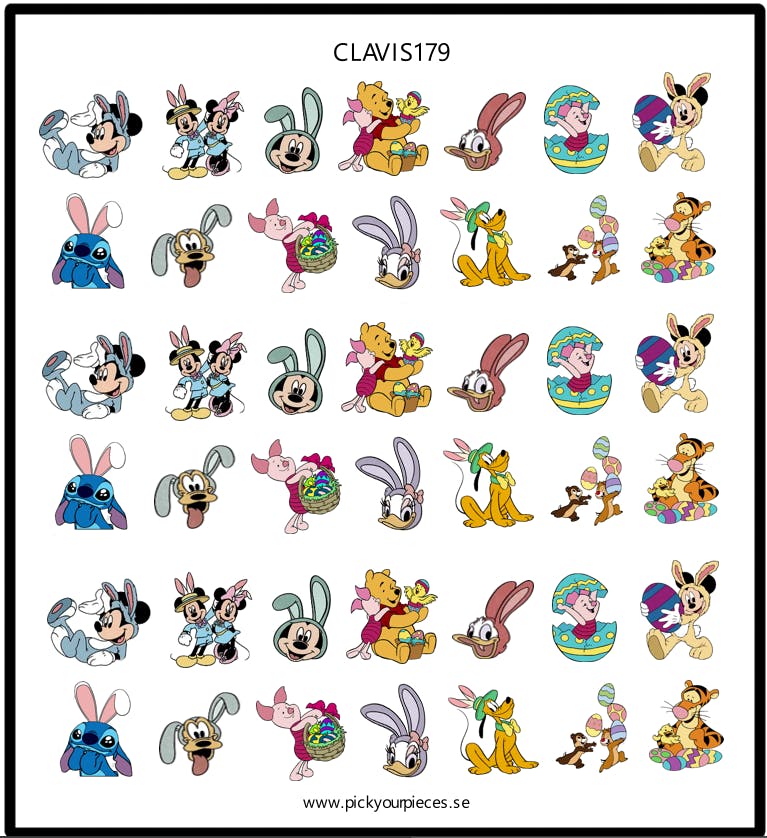 Stickers Disney Easter