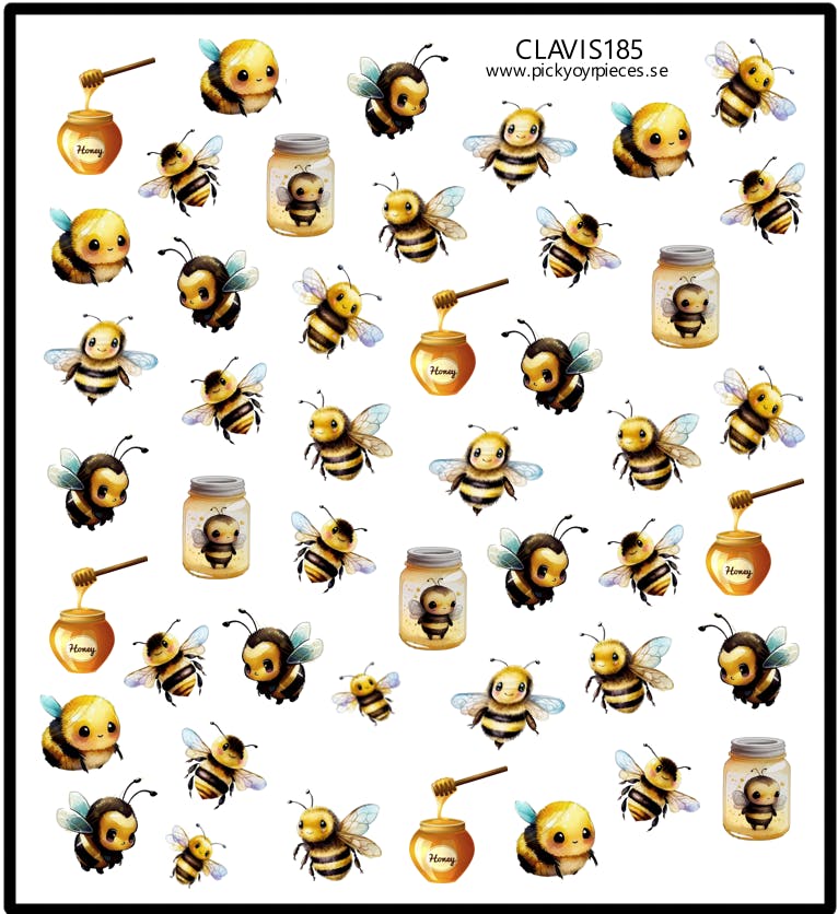 Stickers Cute Bees