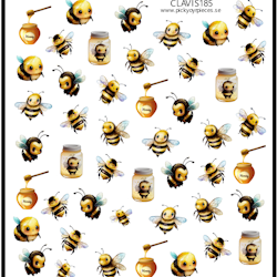 Stickers Cute Bees