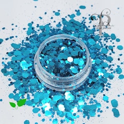 Bio-Glitter Sparkle Metallica Multi Mix Blue