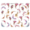 Watersticker - Floral Frame