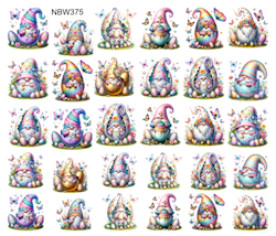 Watersticker - Easter Gnomes