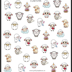 Stickers Cute Lamb