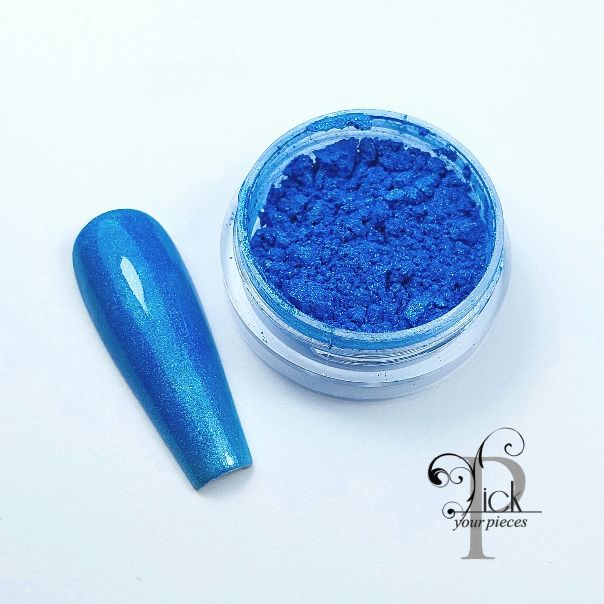 Neon Pigment Shimmer Blue