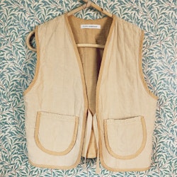 Quilted Vest - Birch leaves