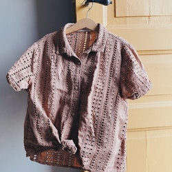 REMADE shirt size 134/140 - Acacia brown