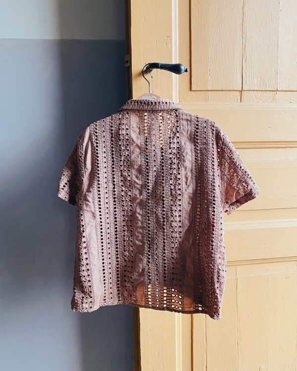 REMADE shirt size 134/140 - Acacia brown