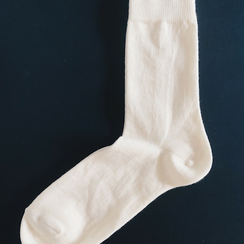 Wool sock - White