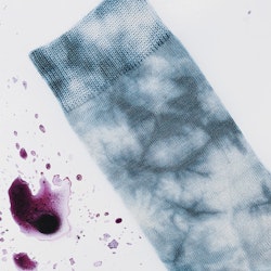 Wool socks - Aronia berry marble