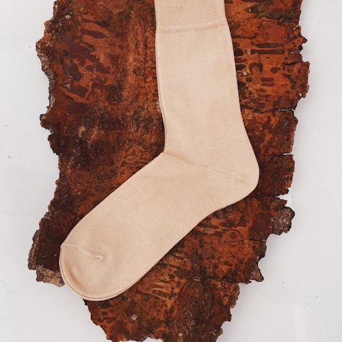 Wool socks - Birch wood beige