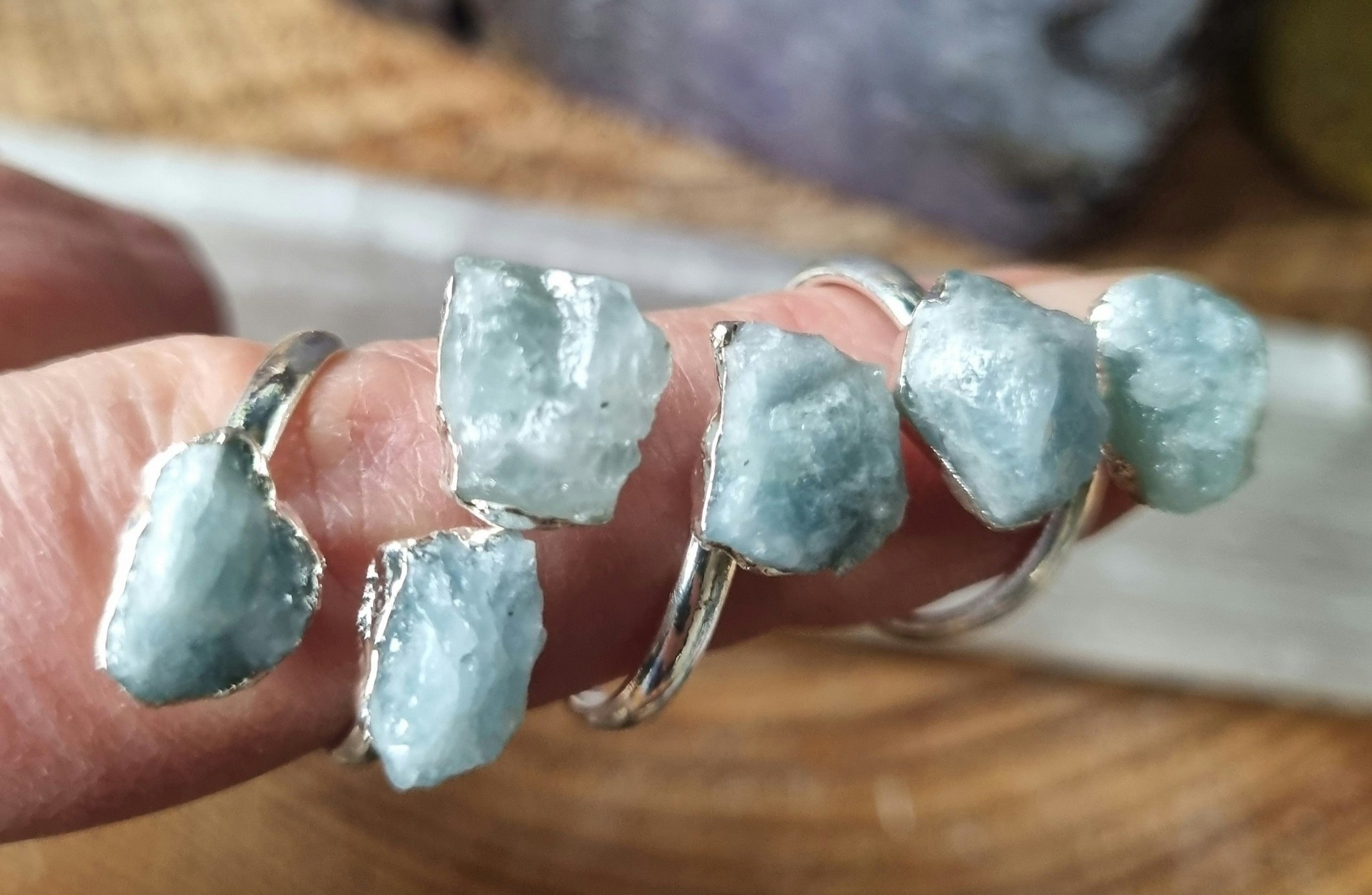 Ring Akvamarin