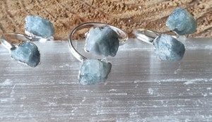 Ring Akvamarin