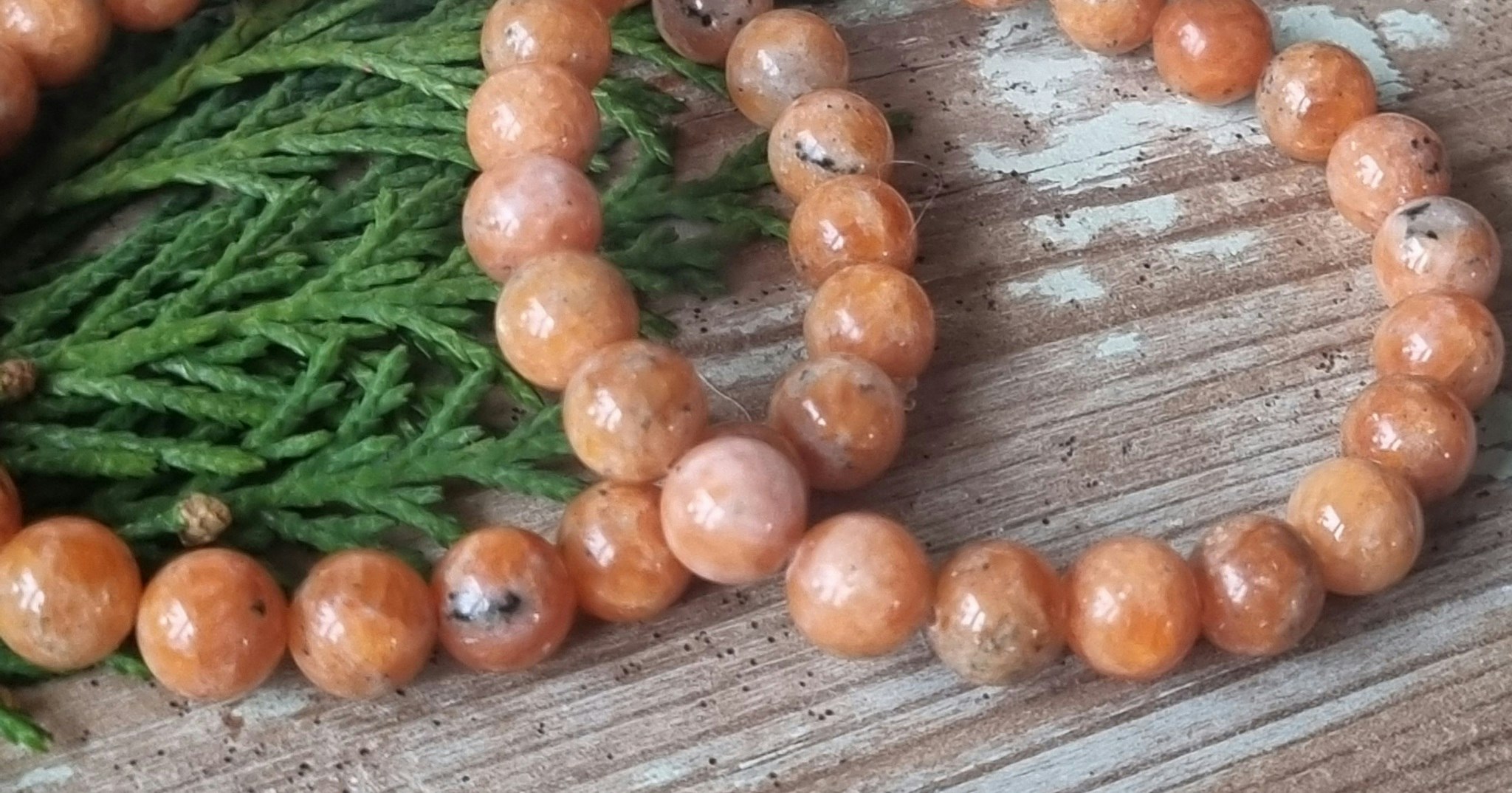 Armband Orange Kalcit