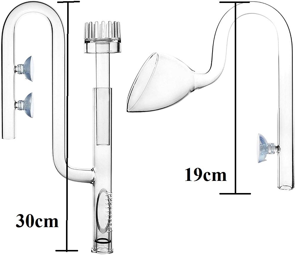 Lily pipe glas med ytavskimning