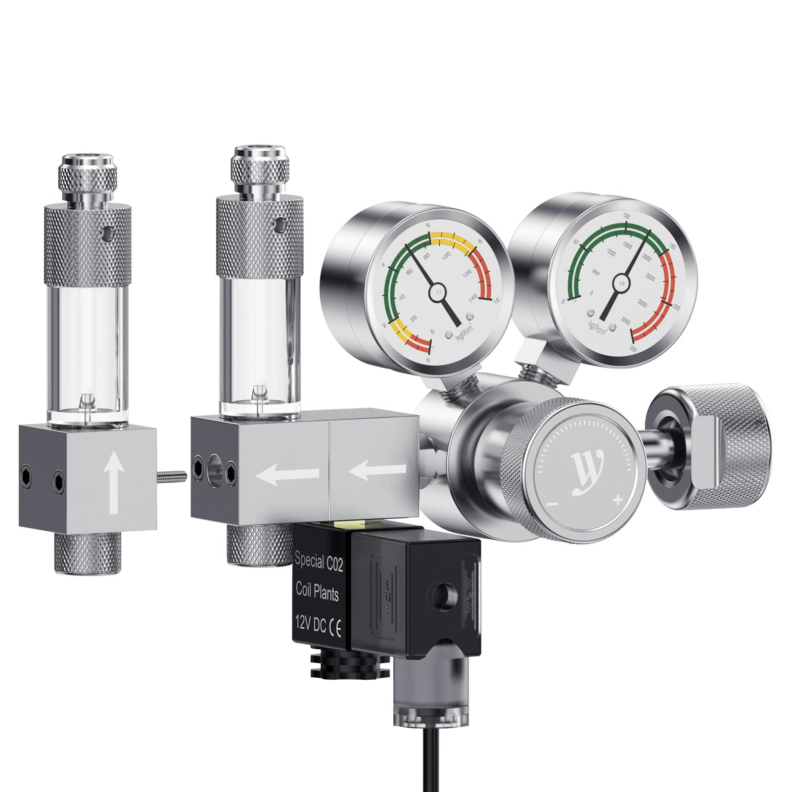 CO2 regulator PRO, ställbart tryck