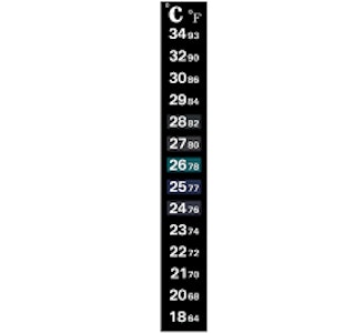 Termometer strip