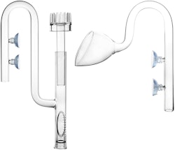 Lily pipe glas med ytavskimning, 13mm
