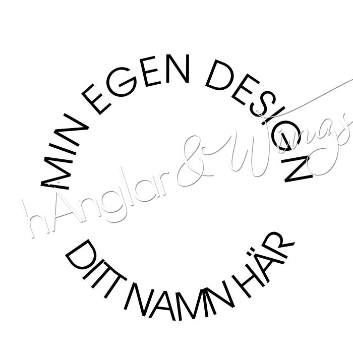 PERSONAL - 007 - Round - Min egen design