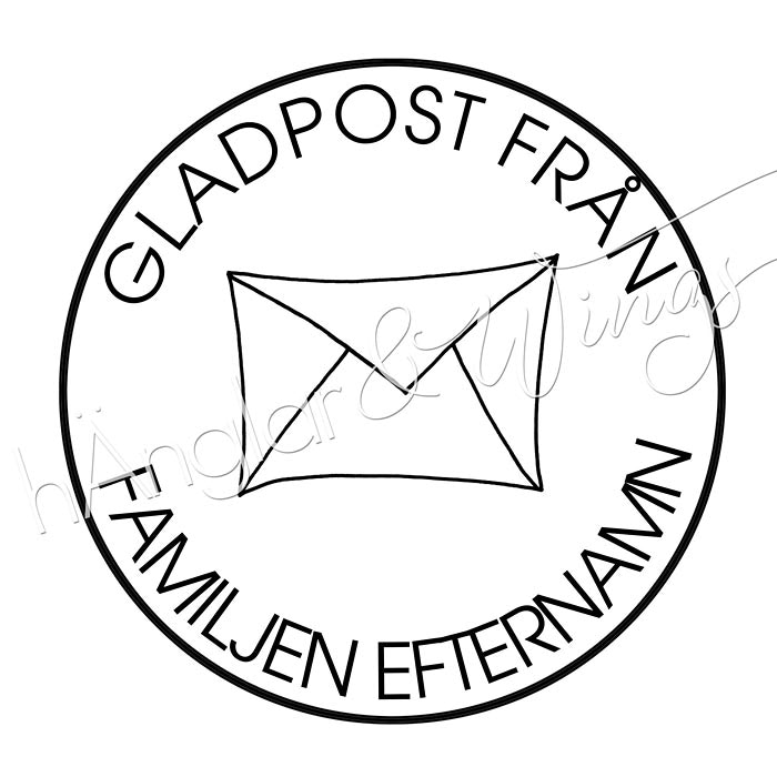 PERSONAL - 012 - Round - Gladpost från