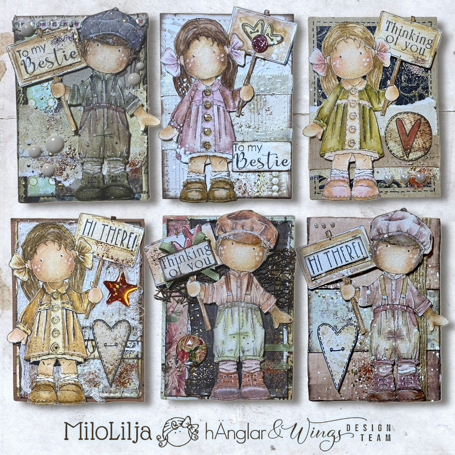 Clear Stamps - Skyltat