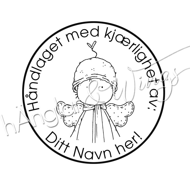 PERSONLIG - 194  Rund - Håndlaget (hÄnglagutt) (NORSK)