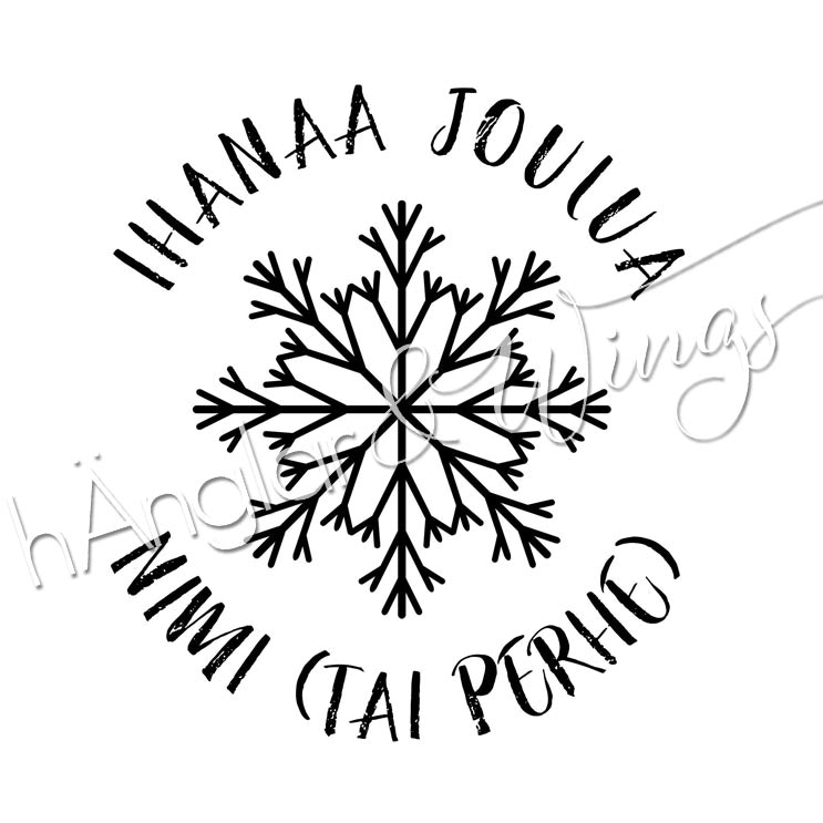 PERSONLIG - 210  rund - Ihanaa Joulua  (FINSKA)