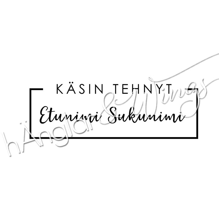 PERSONLIG - 214 ruta - Käsin Tehnyt (FINSK)