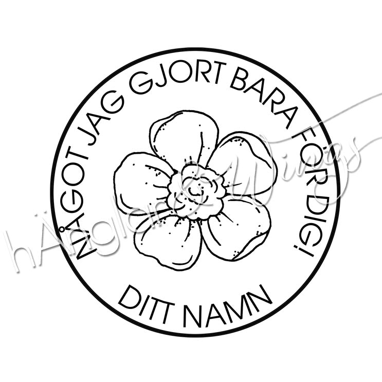 PERSONLIG - 244 rund - Bara för dig