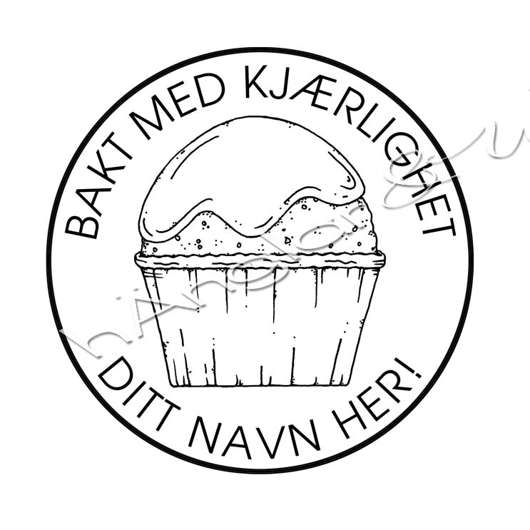 PERSONLIG - 270  Bakt med kjærlighet (NORSK)