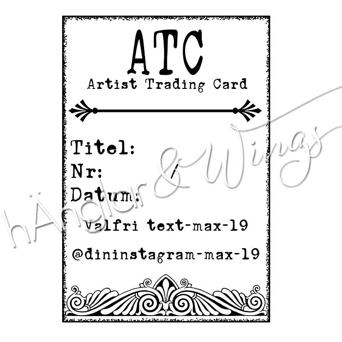 PERSONLIG - 320  ATC gammal