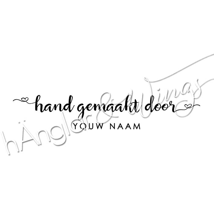 PERSONLIG - 323  Rak - Hand gemaakt door (DUTCH)