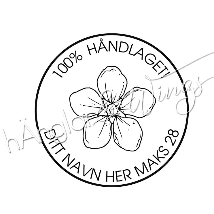 PERSONAL - 328 Round - 100% Handmade Flower (NORSE)