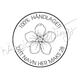 PERSONAL - 328 Round - 100% Handmade Flower (NORSE)