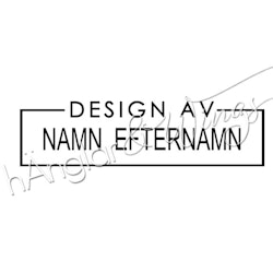 PERSONLIG - 335  Ram - Design av