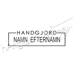 PERSONLIG - 336  Ram - Handgjord