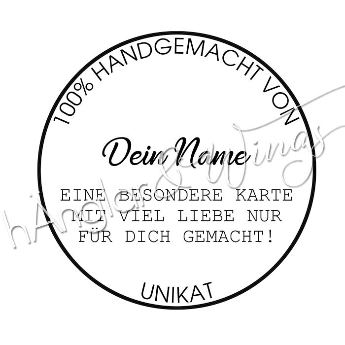 PERSONLIG - 314  Cirkel 100% handgemacht von (TYSKA)