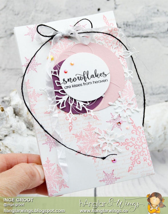 Clear Stamps - Snöflingor  / Snowflakes