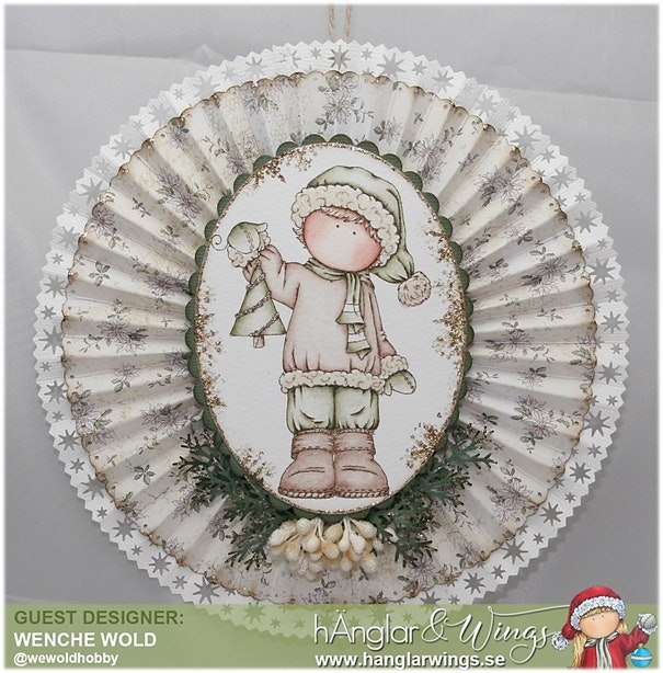 Clear Stamps - Pyntande Tomtar / Decorating Santas  (will be retired!)