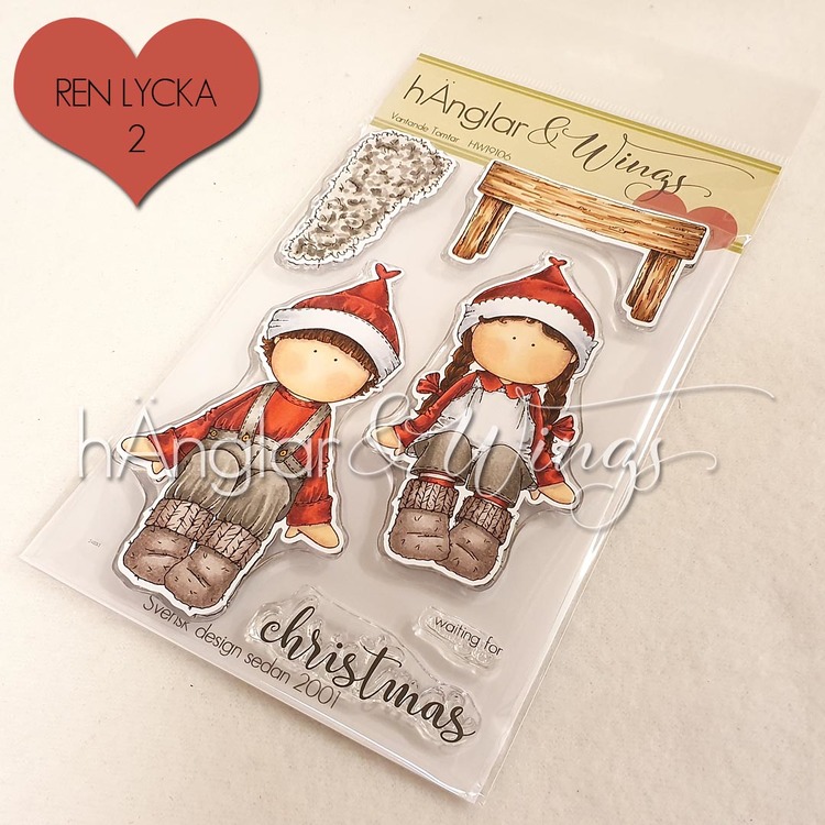 Clear Stamps - Väntande Tomtar / Waiting Santas